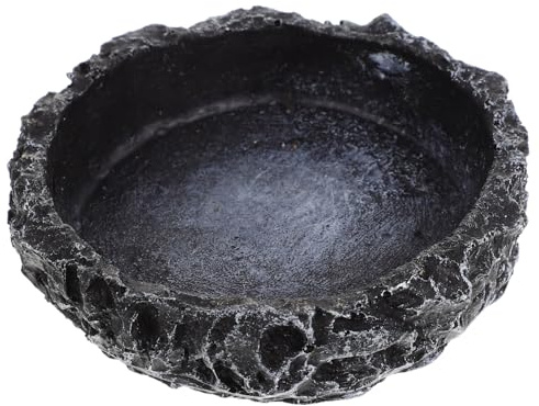 SUPVOX Bol Reptile Multifonction Résistant à Usure pour Eau et Nourriture Bassin Pratique Adapté Tortues Lézards et Amphibiens