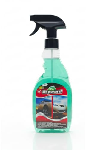 DRYWARD Limpieza Sin Agua para Coches | 1Lt | Elimina Suciedad en forma inmediata | Protección máxima | Brillo con Fácil Aplicación | Limpia excremento e insectos sin agua
