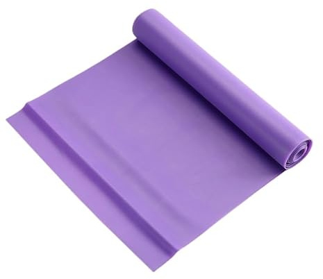 Yogabält, yoga-bälte, fitnessmotståndsband, helkroppsträning för att förbättra kroppshållningen (PURPLE,S)