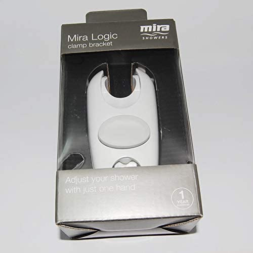 Mira 2.1605.127 White Logic Shower Holder, Shower and Bath