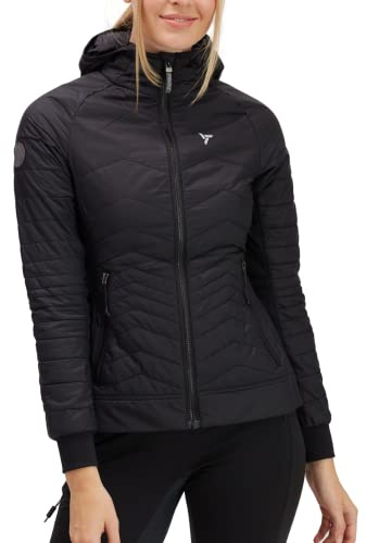 SILVINI Barolo Damen Steppjacke Damen Winter Übergangsjacke Damen Winterjacke leichte Steppjacke Damen leicht Reitjacke Winter Damen Steppjacke Damen schwarz Primaloft Jacke Damen Jacken Sport