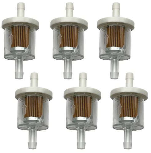 40 mikron bränslefilter 1/4 tum inline-bränslefilter ersättningsbränslefilter för Briggs Stratton 691035