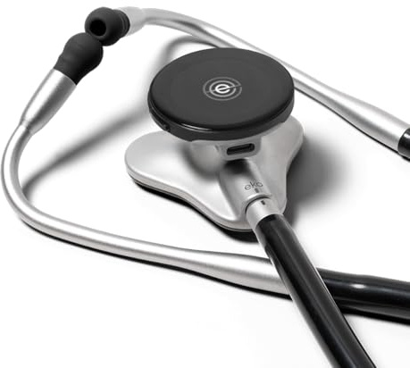 Stéthoscope numérique digital CORE 500™ - Amplification x40, suppression active du bruit, ECG à 3 dérivations, IA certifiée par la FDA avec Eko+, affichage couleur
