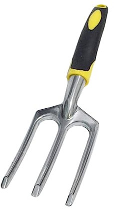 TOYANDONA Outil de Jardinage Inoxydable Fourchette à et Petit Râteau pour Fleurs et Ergonomique et Durable