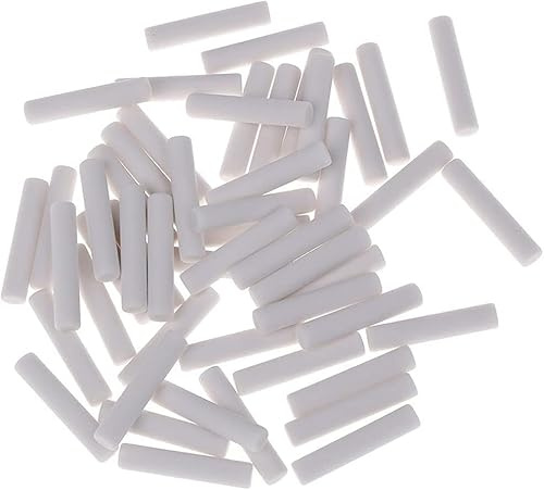 Radiergummi, Nachfüllradierer mit Ersatz-Radiergummis, geeignet für Schule/Büro, schön, attraktiv, Korrekturzubehör für Druckbleistift, 50 Stück (5 x 25 mm)