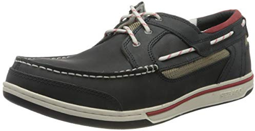 Sebago Triton Three Eyelets Nbk, Men’s Boat Shoes, Blue (Blue Navy 908), 9 UK (43.5 EU)