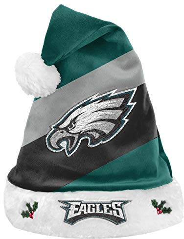 FOCO NFL Philadelphia Eagles Basic Santa Claus Hat Weihnachtsmann Mütze
