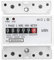Electronic KWh Meter Digital Single Phase Energy Meter Tester 4P LED Electricity Power Consumption Wattmeter for Electricity Usage Monitor