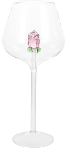 Cabilock 1pezzi Calice Di Cristallo Elegante Per Vino Rosso Bicchiere Classico Semplice Da Vino Per Uso Domestico e Feste