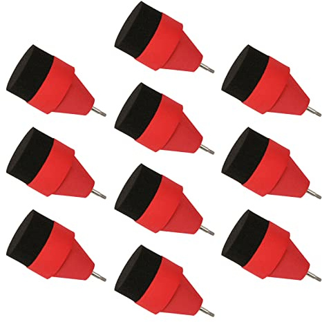 Eyourlife Foam Arrow Tips 10 Pack Foam Arrowheads Practice for LARP Arrows Soft Sponge Arrow Tips for Archery Beginners Outdoor Camping