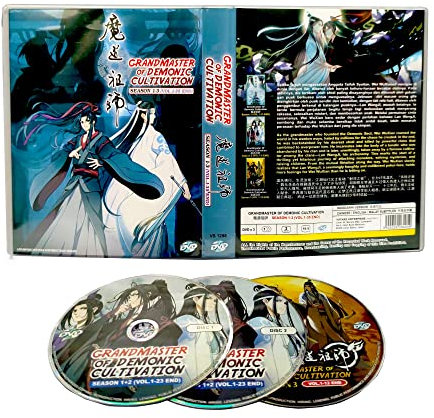 GRANDMASTER OF DEMONIC CULTIVATION (SEASON 1-3) - COMPLETE ANIME TV SERIES DVD BOX SET ( MANDARIN DUB WITH ENGLISH SUBS ) SHIP FROM UK