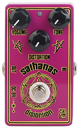 Caline CP-501S Salhanas Pédale d'effet de distorsion pour guitare électrique et basse