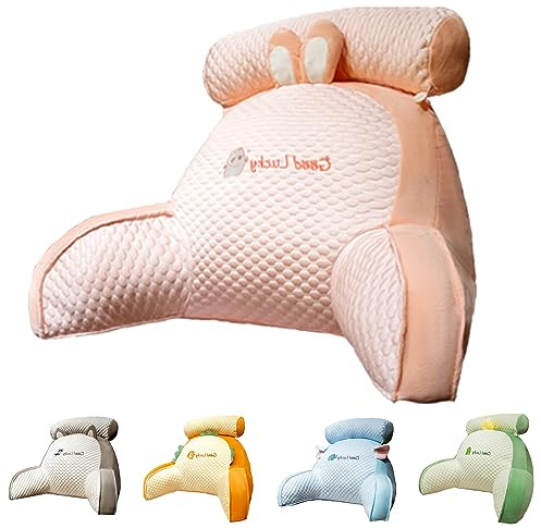 Bedside Sofa Pillow Backrest, Oreillers de Lecture pour Le Soutien du Dos du Lit, Support Lombaire, Coussin D'assise Coussin de Dossier, Adulte pour la Lecture/la Télévision