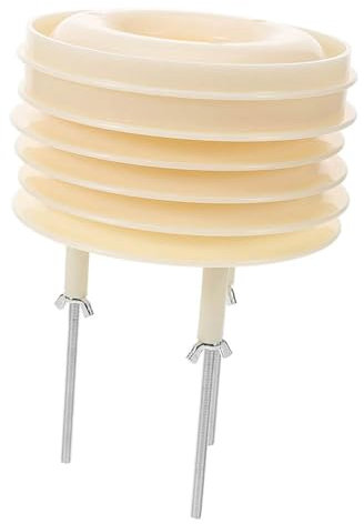 BESPORTBLE Wetterstation Schutzbox Wetterfeste Außensensor Gehäuse Langlebig Kunststoff Metall Witterungsbeständig Installieren Sichere Montage Für Temperatur Feuchtigkeit Drucksensor