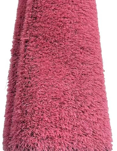 Tappeto erboso artificiale autodrenante, alto 3 cm, per giardino, prato, patio, balcone, resistente, tappeto erboso per interni ed esterni (80 x 100 cm)