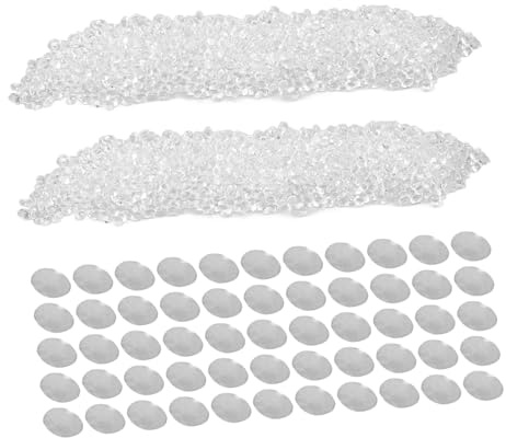 COOLHIYA Transparent Thermoplastic Pellets DIY Moldable Plastic Beads Reusable Polymorphs for Sculpting Crafts and Modeling Projects