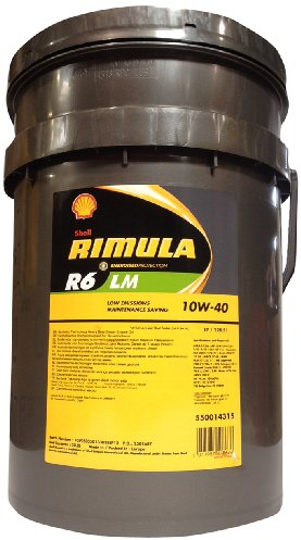 Shell 1031020 Motoröl Rimula R6 LM 10W-40, 20 L