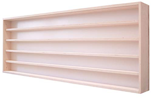 Alsino Setzkasten mit Scheibe Hängevitrine (v150.5) H0 150 cm Breit 5 Fächer Sammelvitrine für leidenschaftliche Sammler