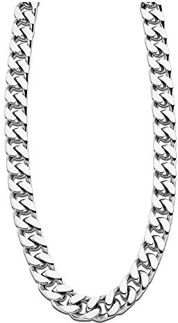 Collar LOTUS Style LS1933-1/1 de plata para hombres, en acero inoxidable, joyería JLS1933-1-1, una oferta de IMPPAC