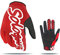SOLO QUEEN Handschuhe für SIM Racing | Karting | ATV | alle Lenkrad Games | Kunstleder (Rot,XL)