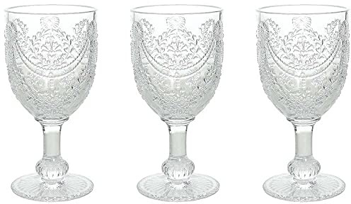 Tognana Savoia Set 3 Calici Trasparenti