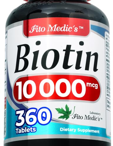 FITO MEDIC'S Lab | biotin |360 tab | biotin Supplement.