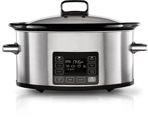 Croockpot TimeSelect 5.6L Digital Slow Cooker CSC066 | NAEM