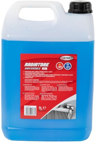 Start : Liquido radiatore Effetto anticongelante -22°C 5L | Protezione Completa Motore Fino a +120°C in Ogni Stagione