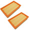 2x Trade-Shop Flachfalten-Filter Lamellenfilter für Flex VCE 35 L AC VCE 45 H AC VCE 45 M AC Hilti VC 20 UM VC 40 UM VC-20 VC-40