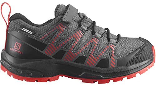 Salomon XA Pro V8 ClimaSalomon Waterproof Kinder Trailrunning-Schuhe, Präzise Passform, Grip in jedem Gelände, Sportlicher Look, Magnet, 27