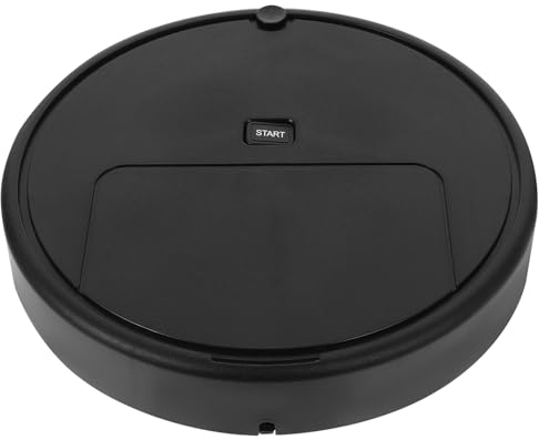 Baluue Robot limpiador de juguetes para niños robot aspirador eléctrico simulación de juguete cepillo de piso regalo para niños y niñas negro