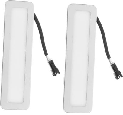 SEWOART 2pcs Led Light Bulbs for Range Hood Light Replacement Rectangle Stove Hood Lighting Edison Screw Suitable for Cooker Bulb