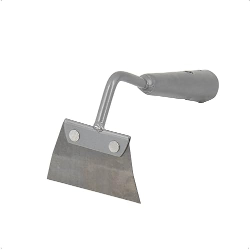 Rekord Unkrauthacke (Edelstahl, genietet) mit pulverbeschichteter Dülle, Arbeitsbreite: ca. 8,1 cm, ideal zum Auflockern und Unkraut entfernen, Ziehhacke, Gartenhacke