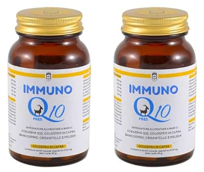 SEB - Immuno Q10 pres - OFFERTA 2x1 - Integratore alimentare di Coenzima Q10 ubidecarenone