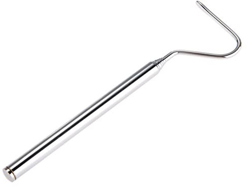 Fowybe Schlangenstock | Einziehbare Werkzeuge zur Handhabung von Schlangen,Schlangenfänger-Falle Länge 6,30-26,78 Zoll Rundkopfhaken, ohne ihn zu verletzen, um Schlangen zu fangen