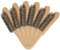 DAJAVE 6 Pcs Wire Brush Wooden Handle, Wire Brushes for Cleaning Heavy Duty Wire Brush for Rust Removal Metal Brush for Cleaning Scratch, Rust Removal & Tool Automotive, Paint