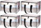 Dntorx 4 Pack 90L Clothes Storage Bags with Lids Transparent Moving Bags Heavy Duty Moving Totes