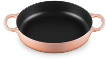 Le Creuset Enameled Cast Iron Signature Everyday Pan, 11, Peche