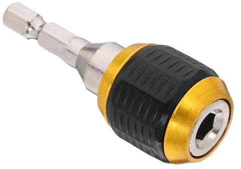 WHAMVOX Bohrer-bit-verlängerung, Schraubendreher-bit-halter, Selbstsichernder Bohrer-bit-halter, Sechskantschaft-bohrfutter-adapter Für Handschrauber, Bohrmaschinen-zubehör, 60 Mm