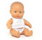 Miniland Babypuppe europäischer Junge 21cm-31141, Merhfarbig