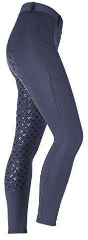 Shires AUBRION Albany Riding Tights - 11/12Yr, Navy