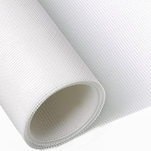 INTIRILIFE Fliegennetz aus Fiberglas Weiß Meterware Breite 100cm Maschenweite 1,2mm - UV beständig Fliegengitter Insektenschutz Gitter Fenster für Balkontür Wohnzimmer Terrassentür, DIY-Schneiden