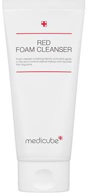 Medicube Red Foam Cleanser 230ml – Reinigt tiefenwirksam. entfernt Unreinheiten. reguliert Sebum | Koreanische Hautpflege