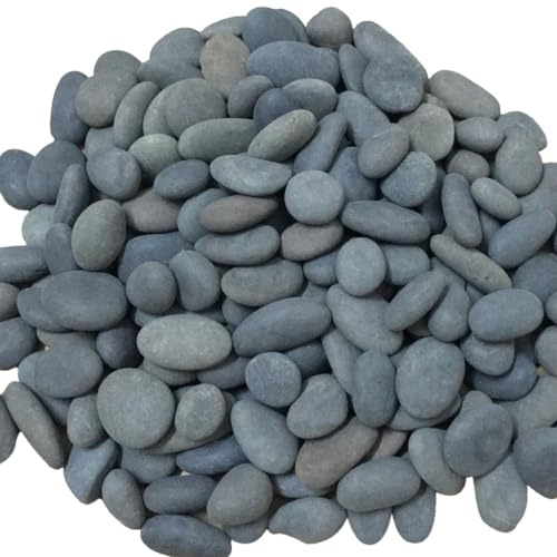 ruidinaways 0.39-1.57 inch Natural Irregular Pebbles Stones Gravel, Decorative Landscaping Garden Rocks for Aquarium Flowerpot Succulents Vases Fillers Plant Drainage,2lb Bag