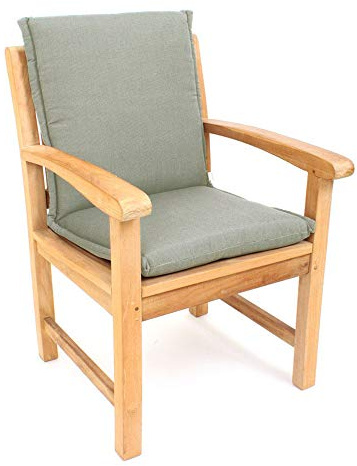 ROG garden-line AU98: Auflage FÜR NIEDERLEHNER 97 x 46 cm - Taupe (GRAU)