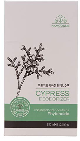 Namoo&Me Chamaecyparis Obtuse Hinoki Cypress Sap Fabric Refresher Deodorizer Air Freshener (12.8 Ounce)