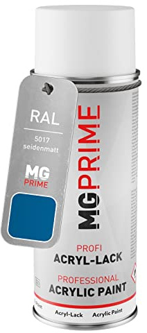 MG PRIME RAL 5017 Verkehrsblau/Traffic blue Spraydose 400 ml seidenmatt schnelltrocknend