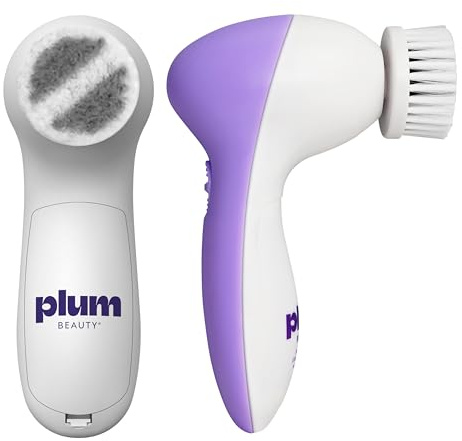 Face Scrubber Electric Facial Cleansing Brush Rechargeable, Rotating Scrubber Face Pore Cleansing Brushes for Radiant Skin, Electric Cleanser for Pores, Glow, and Daily Deep Pore Wash, Expoliator