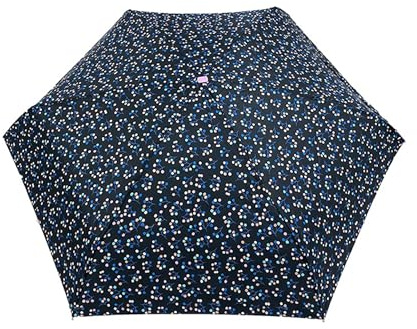 SMATI Mini ombrello pieghevole compatto – dimensione tasca 18 cm, resistente al vento, 200 g ultra leggero, manuale, ombrello da viaggio, ombrello da donna, motivo: albero della vita, Albero della