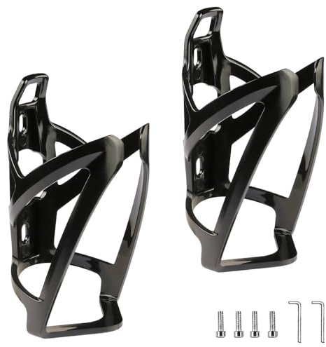 Voarge Lot de 2 Porte-Bouteilles Légers Accessoires Velo, Accessoire de Velo pour VTT et Vélo de Route